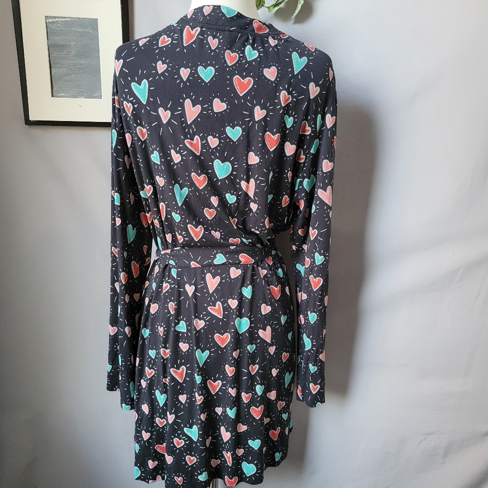 MeUndies Heart‎ to Heart Robe M L - Picture 9 of 14